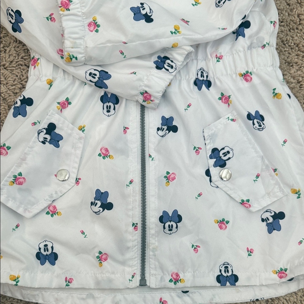 Disney Minnie Mouse White and Pink Hooded Outfit - Picture 3 of 8